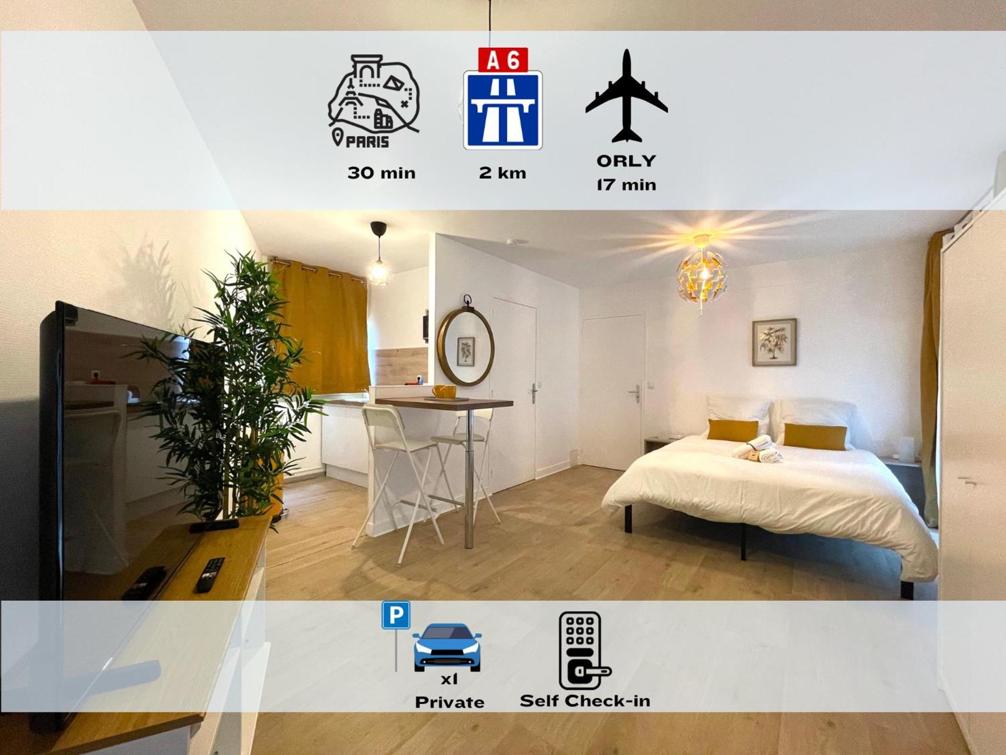 Les Entrepreneurs - Appartements Neufs Et Spacieux, Proche Rer C Et Aeroport Orly Morangis  ภายนอก รูปภาพ